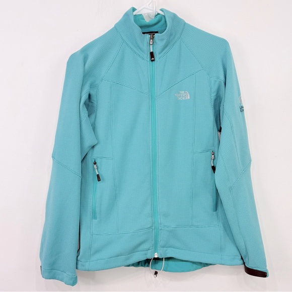 The North Face Summit Series Waffle Knit Zip Up Performance Layer Jacket - Picture 1 of 16
